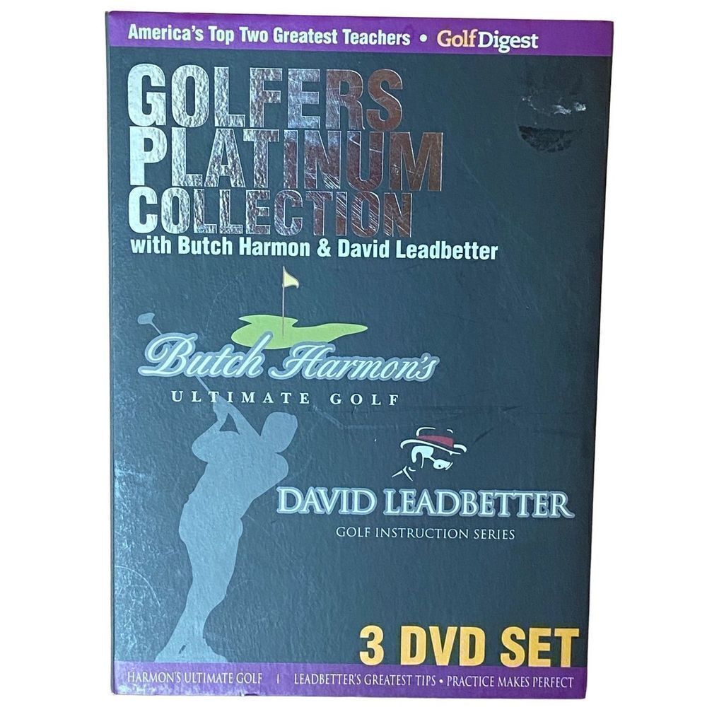Golfers Platinum Collection (DVD, 2007, 3-Disc Set)